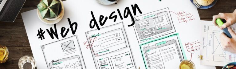 Design site web template sur mesure - wireframes moqups