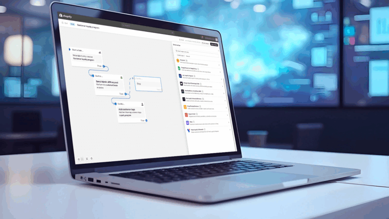 App Shopify adaptée aux besoins métier