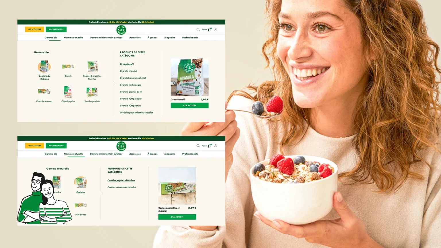 Création de site e-commerce avec UX optimisée