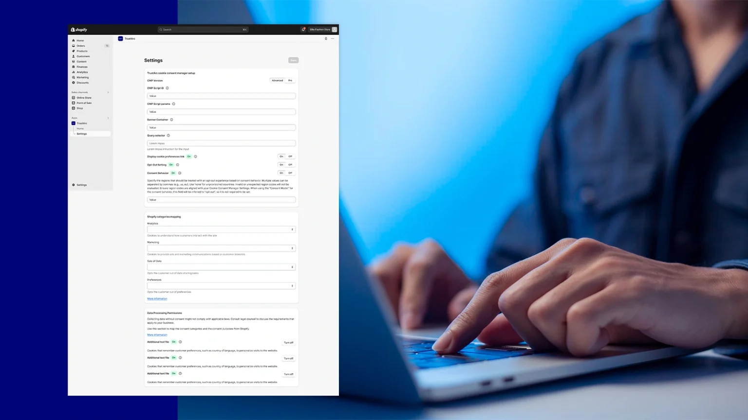 App Shopify pour automatisation des processus