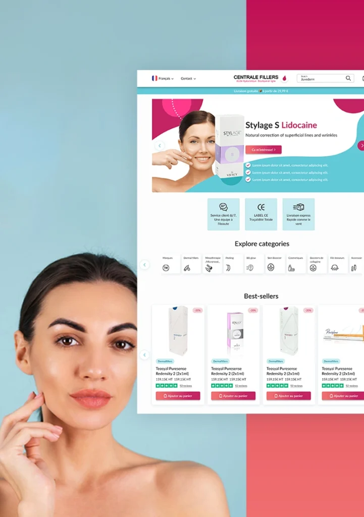 Création de site e-commerce scalable