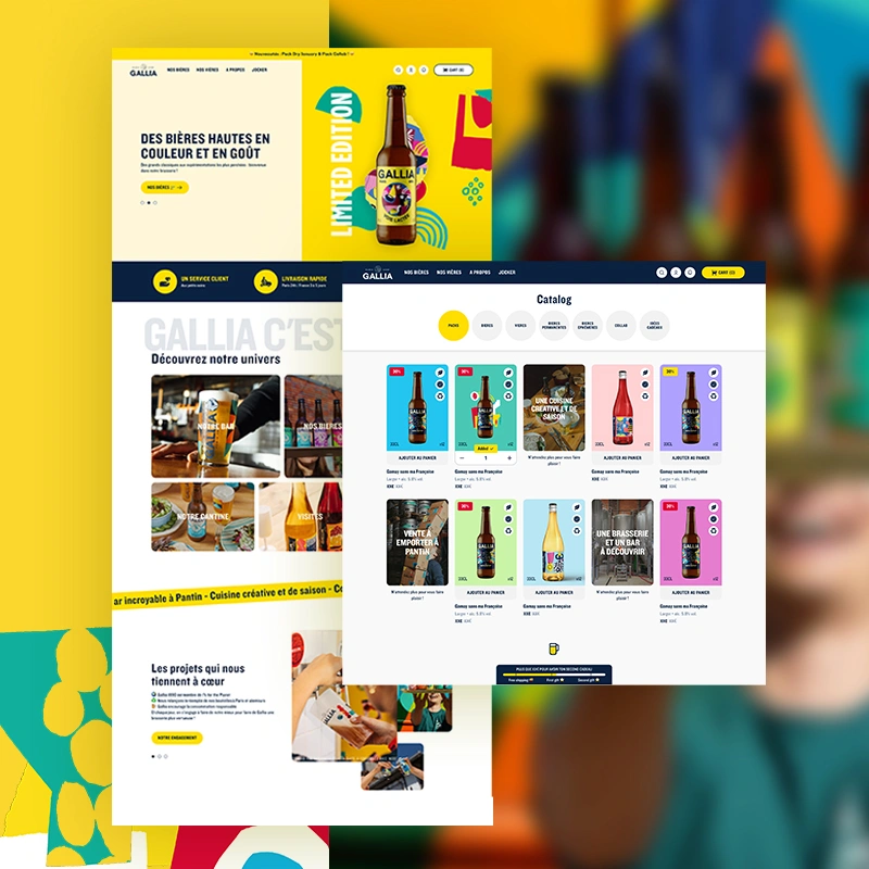 Création de site e-commerce sur mesure