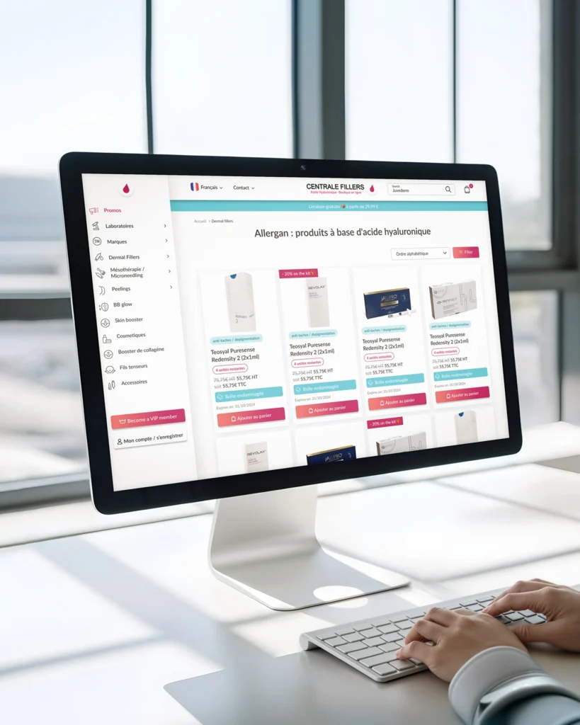 Site e-commerce pour marque internationale