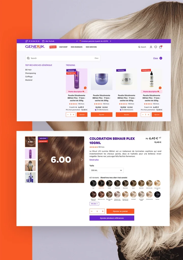 Création de site e-commerce B2B