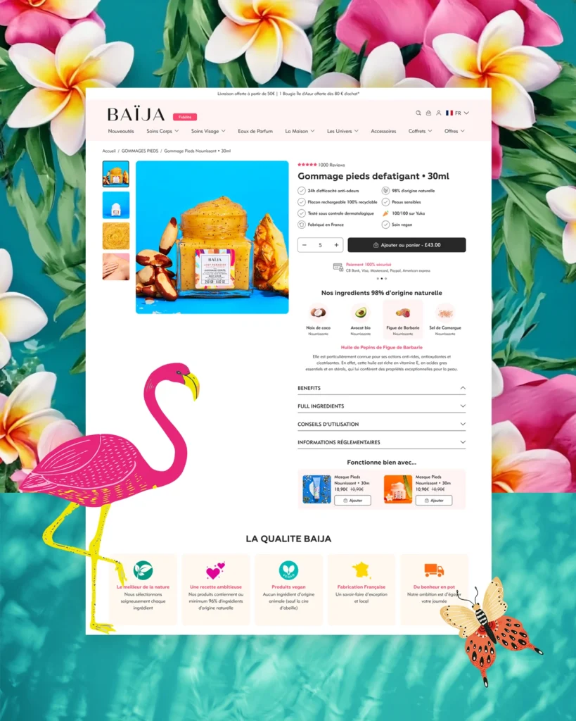 Site e-commerce conçu pour générer des ventes