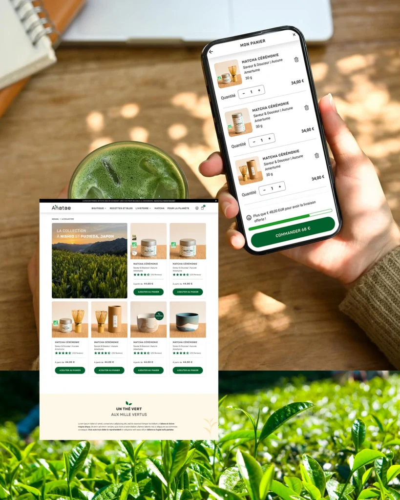 Création de site e-commerce pour enseigne retail