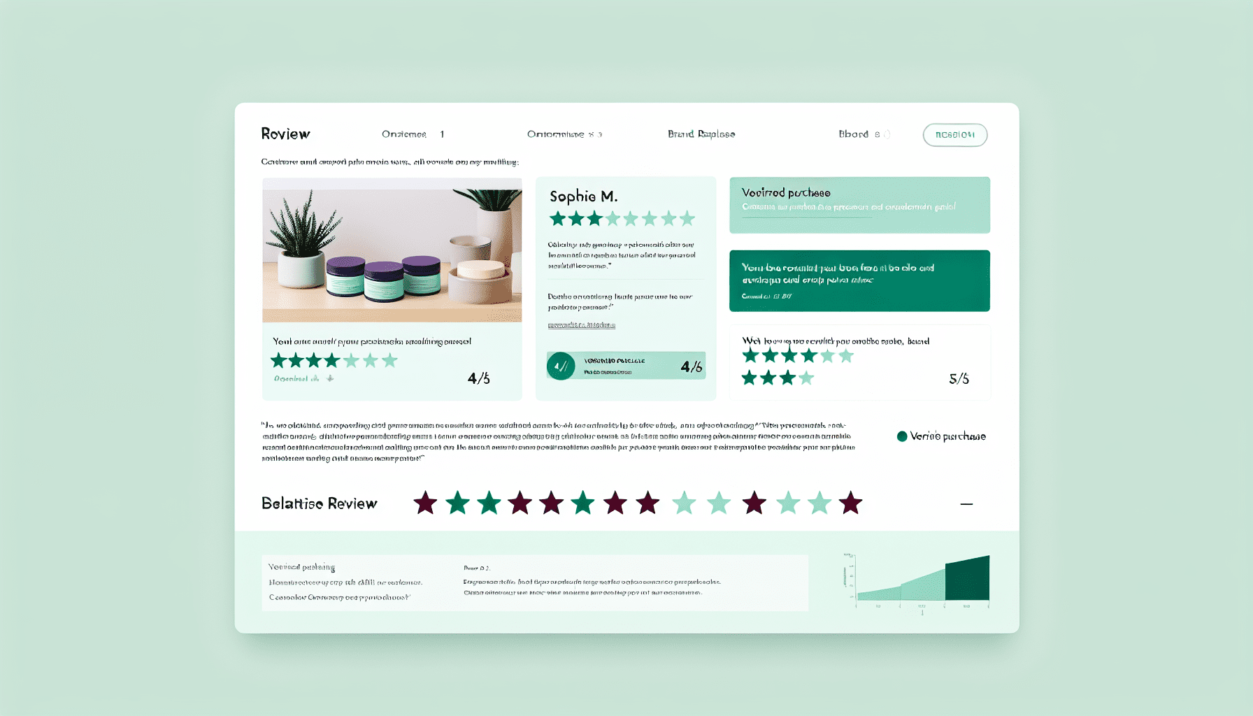 Section avis clients avec photos notes détaillées et réponses marque