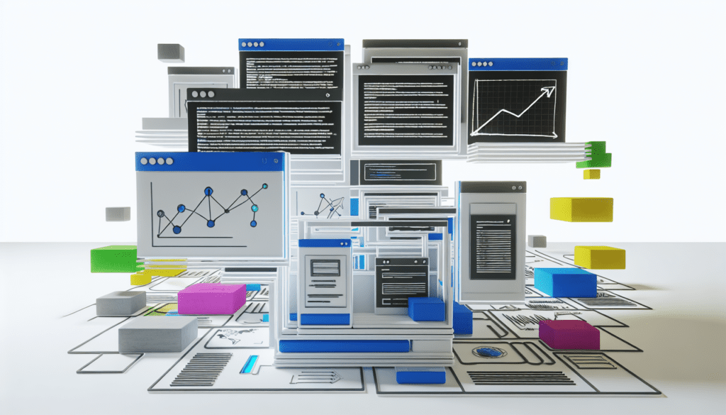 Architecture stack e-commerce 2025 avec composants techniques et croissance