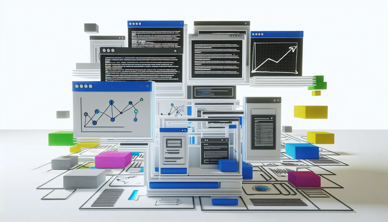 Architecture stack e-commerce 2025 avec composants techniques et croissance