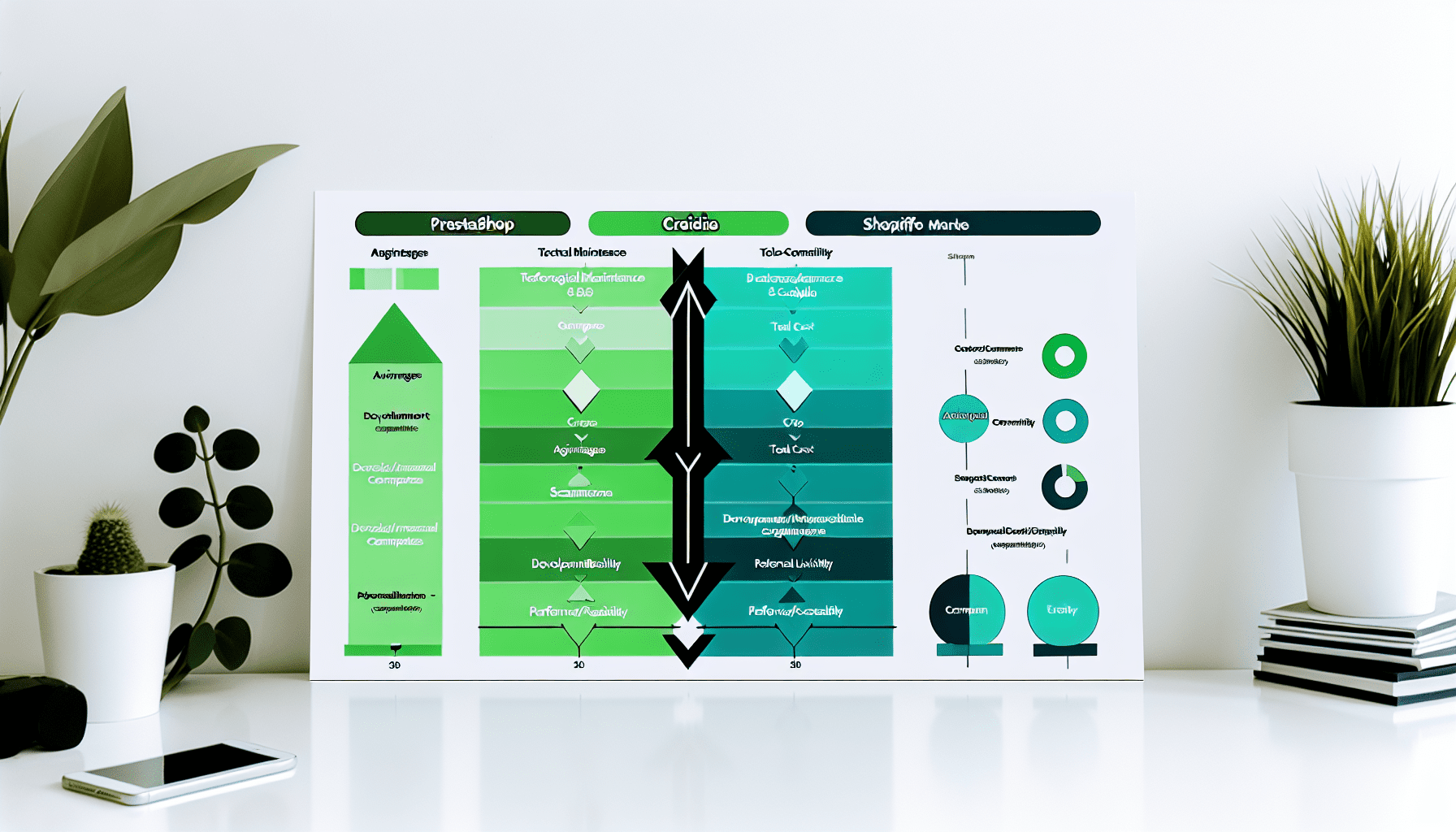 Tableau comparatif PrestaShop Shopify maintenance coût évolutivité performance